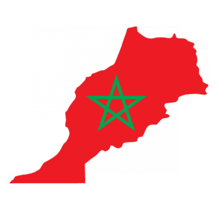 Stickers Maroc maps