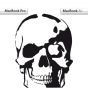 Stickers Mac Skull