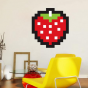 Stickers retro gaming fraise