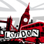 Stickers london graphic 03