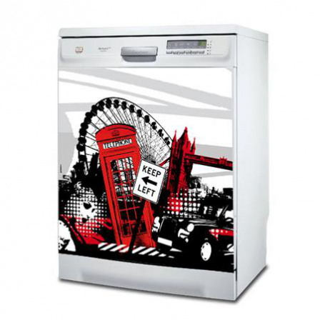 Magnet lave vaisselle london graphic 1