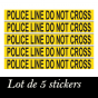 Stickers Police Line