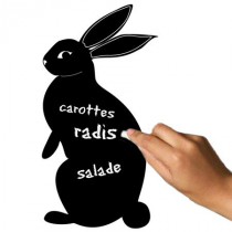 Stickers Ardoise Lapin assis