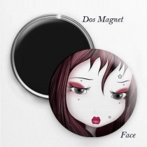Magnet Coquelicot - Visage