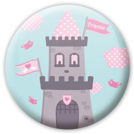 Badge Chateau Princesse