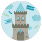 Badge Chateau Chevalier
