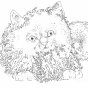 stickers interrupteur dessin chat persan