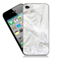 stickers iPhone drap blanc