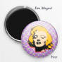 magnet pop art Marilyn sur motif petits chats