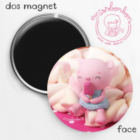 Magnet ourson rose
