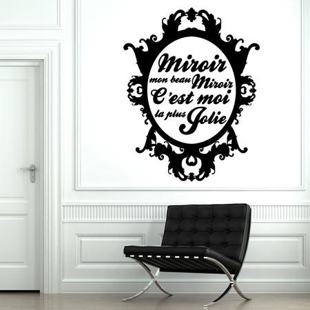 Stickers muraux : Mon beau miroir - Sticker décoration murale