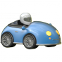 Stickers voiture de course bleue 2