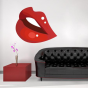 Stickers Bouche rouge