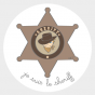 Badge collection Je suis... le sheriff