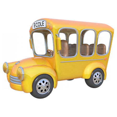 Stickers autocar scolaire