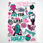 Tee shirt col rond femme Hungry