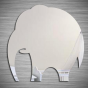 Adhésif miroir Elephant
