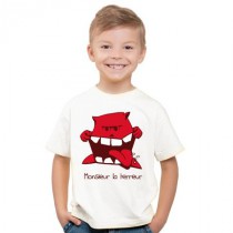 Tee-shirt enfant Monsieur la terreur