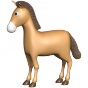 Stickers cheval 2 profil
