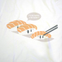 Tee shirt col V homme Sushi