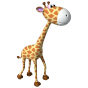 Bavoir girafe 1