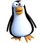 Bavoir pingouin 1