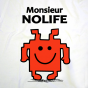Tee shirt col rond homme Monsieur No life