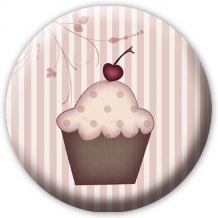 Badge Cup Cake