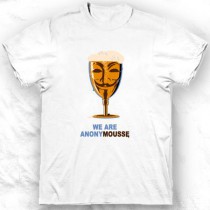 Tee-shirt col rond homme Anonymousse