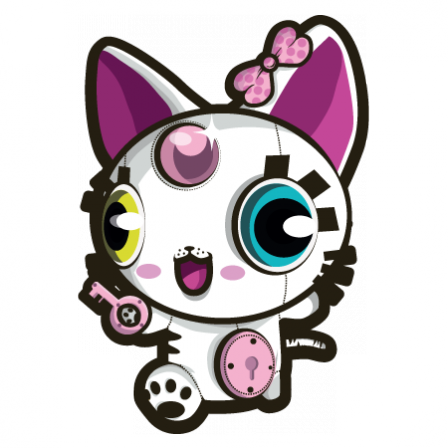 Stickers Cat Kawai
