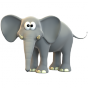 Bavoir elephant 2
