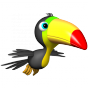 Bavoir toucan