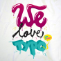 Tee shirt col rond homme We love