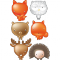 Stickers mini animaux de la forêt