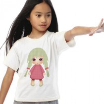 Tee-shirt enfant Kiwi Doll - Mon Jardin Secret
