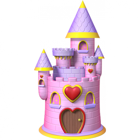 Stickers château de princesse 2