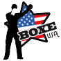 Stickers Américan Boxeur