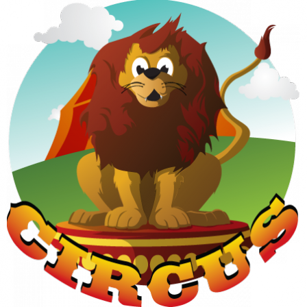 Stickers CIRQUE Lion