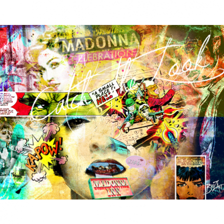 Stickers Madonna catch the look