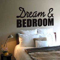 Stickers dream and bedroom