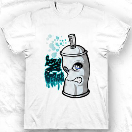 T-shirt Born to spray