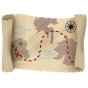 stickers Les Pirates- carte aux trésors