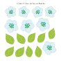 Stickers Fleurs de Pom