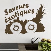 Stickers saveurs exotiques