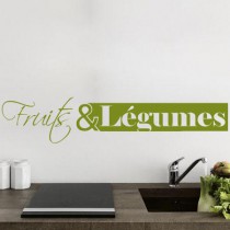 Stickers fruit et légumes