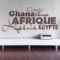 Stickers afrique