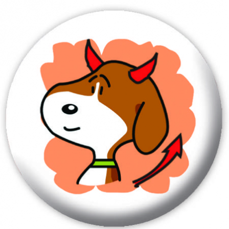 Badge Demon Beagle
