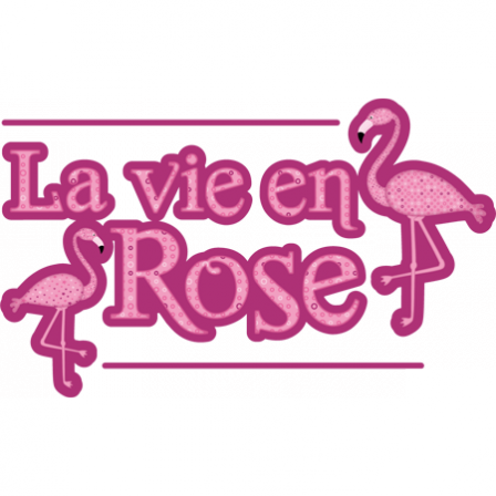 Stickers Amour La vie en rose