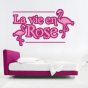 Stickers Amour La vie en rose
