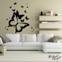 Stickers Silhouette Butterfly